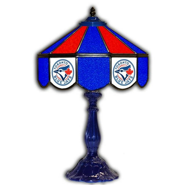 Imperial Fan Shop 720801672212 21 in. Toronto Blue Jays MLB Glass Table Lamp