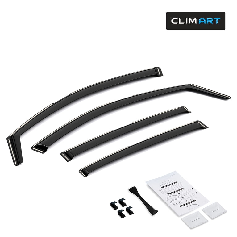 For Toyota Venza 21-2024 Chrome Trim Window Visor Sun