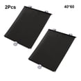 thumbnail image 4 of 2 Pcs Rideau Pare-Soleil Rétractable pour Pare-Brise Avant/arrière Accessoires de Voiture Noir 40*60, 4 of 9