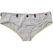 No Boundaries Grey Heather Pocket Boyshort