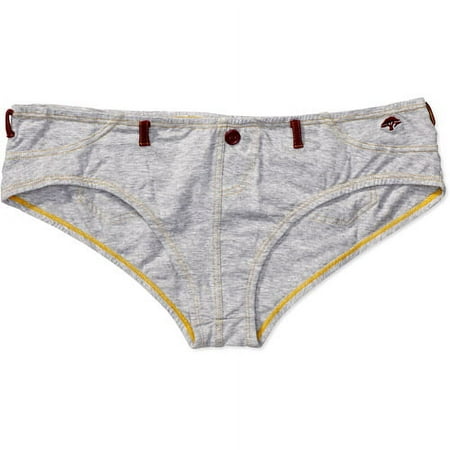 No Boundaries Grey Heather Pocket Boyshort