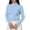 Blue, variant on BTFBM Womenâs Long Sleeve Sweaters Mock Neck Tops | Lightweight Knit Pullover Sweater,Basic Classic Daily Wear Fall Fashion,Winter Layer Clothes,Business Casual Outfits