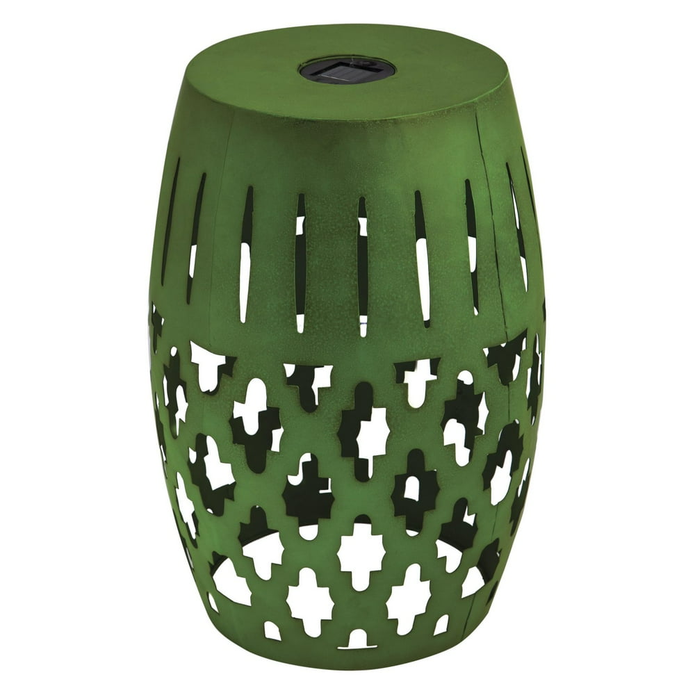Cape Craftsman Solar LED Outdoor Garden Stool with Changing Color