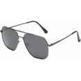thumbnail image 1 of Polarized Men Driving Cycling Sunglasses Metal Retro Outdoor Sun Shading (Color : C, Size : Medium), 1 of 4