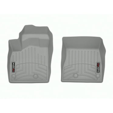 WeatherTech Custom Fit FloorLiners compatible with 2023-2025 Nissan Rogue - 1st Row (Driver & Passenger), Grey
