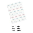thumbnail image 2 of Pacon Handwriting Paper Tablet, Grades 2 & 3, Ruled Short, 8" x 10.5", 500 Sheets, 2 of 2