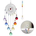 thumbnail image 2 of Colorido cristal Sun Catcher colgante Suncatchers araña lámpara luz oso de fresa  Hogar, 2 of 4