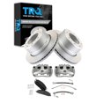 thumbnail image 1 of Kit de pastillas y discos de freno TRQ cerámicos con recubrimiento G para Dodge Ram, 1 of 9