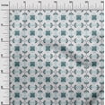 thumbnail image 3 of Tissu Bleu Spandex Sarcelle de Polyester d'Apple Tissu Imprimé de Tissu de Tissu de Tissu de Robe Florale Bloc Asiatique par la Cour 56 Pouces de Large, 3 of 4