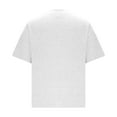 thumbnail image 5 of hotojiny Men's Solid Lightweight T-Shirt Summer Half Sleeve Notch V Neck Casual Tee Soft Loose Fit Beach Vaction Clothes, 5 of 7