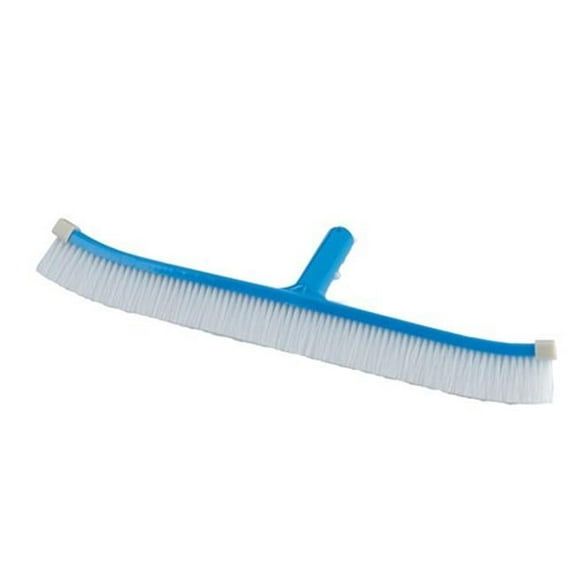 BallsBeyond 18 In. Curved Aluminum Backed Wall Brush - Nylon Bristles - Blue/White