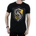 thumbnail image 3 of Harry Potter Mens Hufflepuff Crest Flat T-Shirt, 3 of 5