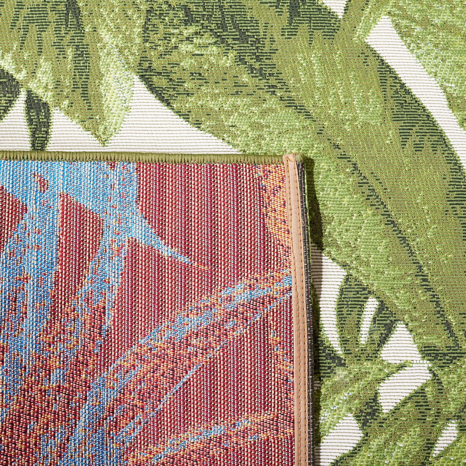 SAFAVIEH Barbados Igor Botanical Indoor/Outdoor Area Rug