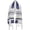 Royal blue, variant on Byfri Navy Blue Israel Jewish Prayer Shawl Tallit Wrap