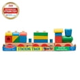 thumbnail image 1 of Melissa & Doug Stacking Train - Jouet classique en bois pour tout-petits (18 mcx), 1 of 6