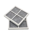 thumbnail image 2 of Riwesomey Filtro eficiente de 2 piezas para refrigeradores - Fácil de instalar Piezas de refrigerador duraderas y duraderas Refrigerador Artesanía, 2 of 6