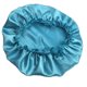 thumbnail image 5 of sweethay Gorro de seda para quimioterapia, gorro para dormir, turbante, cubierta para la cabeza, azul Type2 NO2, 5 of 6