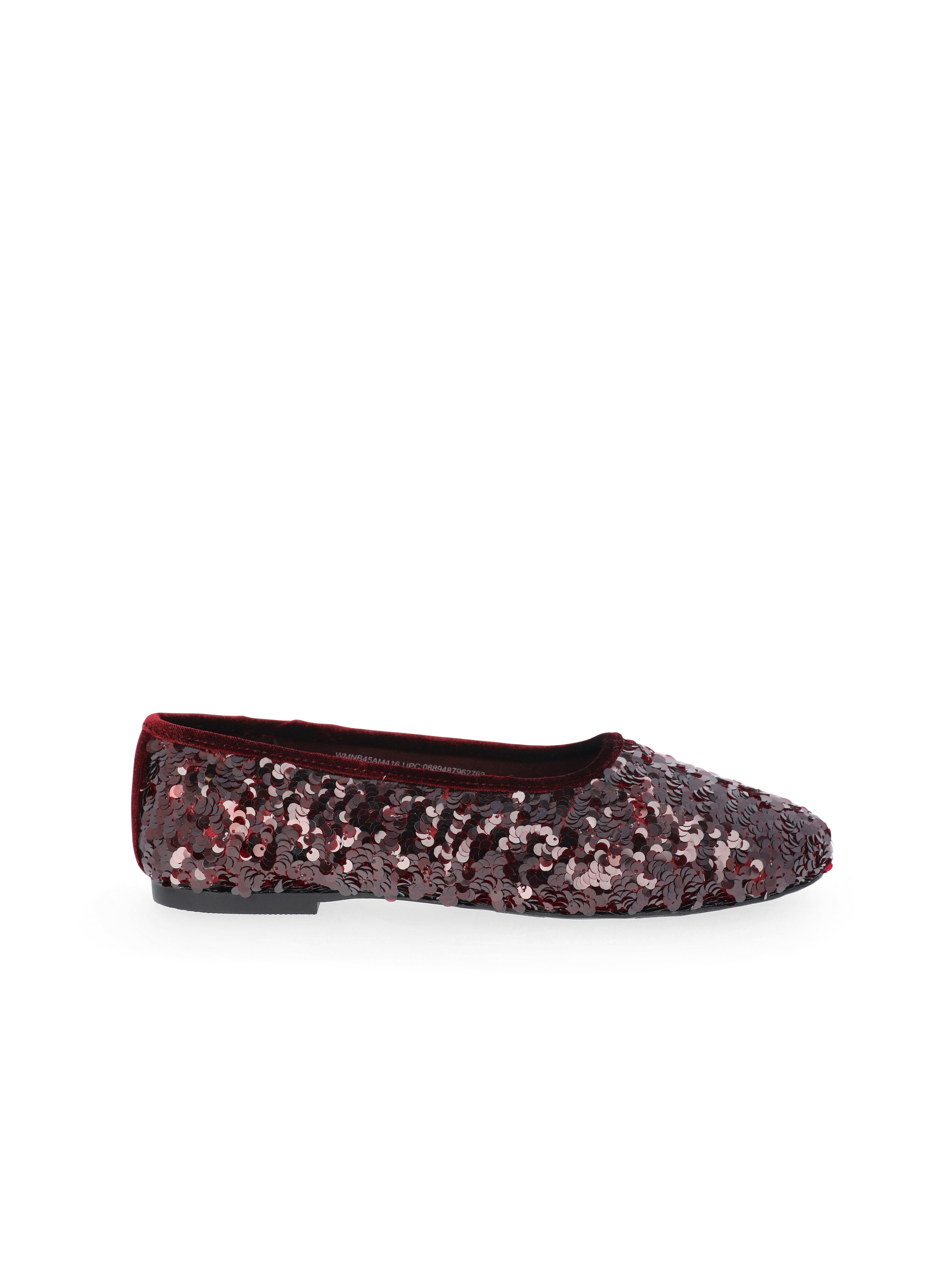 No Boundaries Women's Sequin Ballet Flats