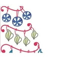 thumbnail image 6 of E by Design Coastal Christmas Beach Tree Geometric Print Kitchen Towel, 6 of 6