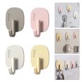 thumbnail image 2 of Portable Sturdy Adhesive Wall Hook Without Damage Nails Needed Picture Hangers Waterproof for Bathroom Kitchen Office, 2 of 8