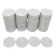 thumbnail image 1 of Smartdealspro Juego De 100 Fichas De Juego De Plástico Opaco De 1.0 In Con Caja De Almacenamiento (Gris), 1 of 5