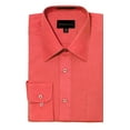 thumbnail image 2 of Long Sleeve Business Dress Shirt Regular Fit One Pocket Variety Of Colors, 2 of 2