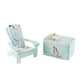 thumbnail image 2 of Dusknt Ocean Style Ornaments Clearance! Mediterranean Style Mini Beach Chair Decoration Children's Room Ocean Wind Desktop Small Box Decoration Shooting Props, 1 × Chair + 1 × Box, 2 of 4