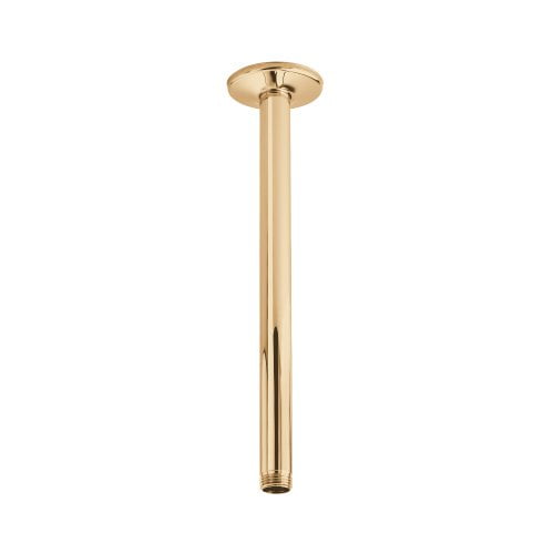 American Standard 12-Inch Polished Brass Ceiling Mount Shower Arm 1660190.099