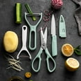 thumbnail image 1 of Linnome Four Piece Kitchen Tool Set Essential Gadgets For Home Cooking Prep Food Handling And Kitchen Maintenance Tasks, 1 of 9