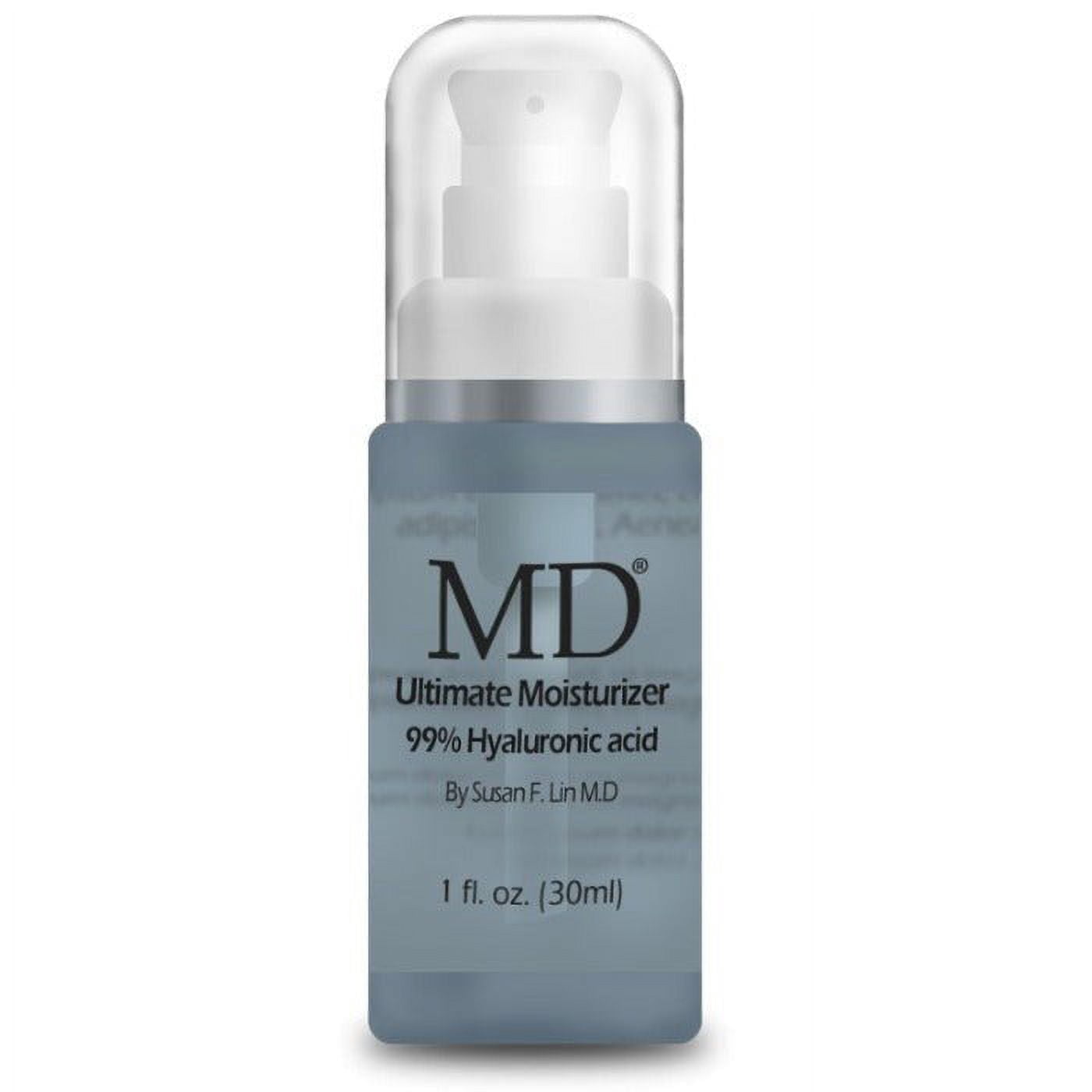 MD Ultimate Moisturizer - Hyaluronic Acid Facial Serum for Skin - 1 fl oz e/ 30ml