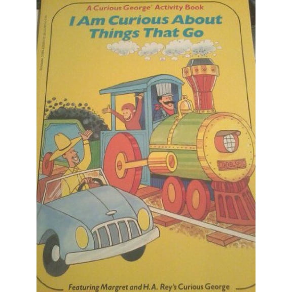 Pre-Owned I Am Curious About Things That Go (A Curious George Activity Book) Paperback