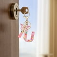 thumbnail image 5 of Fashion 26-letter Key Chain Pendant Butterflys Tassel Key Chain Elegant Fashion Multi-functional Use, 5 of 5