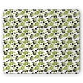 thumbnail image 1 of Italy Mouse Pad, Black and Green Olives on Branches with Foliage Designed on Plain Backdrop, Rectangle Non-Slip Rubber Mousepad, White and Multicolor, by Ambesonne, 1 of 2