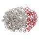 thumbnail image 3 of 50 Juegos Hollow Five Claw Button Prong Snap Buttons Iron Fasteners Red Sunnimix Botones huecos de cinco garras, 3 of 8