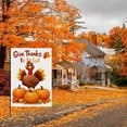 thumbnail image 4 of Versatile Thanksgiving Fall Thanksgiving Day Outdoor Garden Flag - for Home Balcony House Patio Garden Happy Thanskgiving Yard Flags 28x40 Inch - Durable Cartoon Turkey Cute Hanging Decoration, 4 of 6