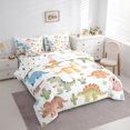 thumbnail image 2 of Feelyou Desert Tropical Cartoon Dinosaur Twin Bedding Sets for Boys Girls, Cute Volcano Palm Tree Bedding Comforter Set, Green, Polkadot Reversible, 7 Pieces, 2 of 7