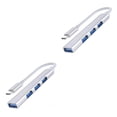 thumbnail image 4 of Docking Station USB Hub Tholdsy USB3.0 USB2.0 5Gbps LED de alta velocidad Plata Tipo-C 2piezas, 4 of 6