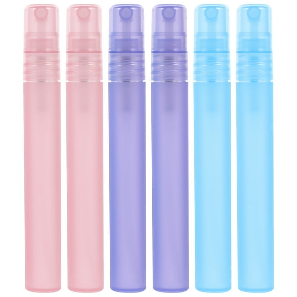 6pcs Small Spray Bottle Travel Size Spray Bottle 10ml Spray Subpacking Bottle