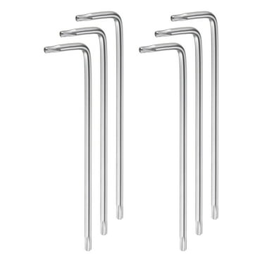 Uxcell 6pack Torx Hex Key Wrenches T20 High Carbon Steel Extra Long Arm Torx Hex Key Wrench