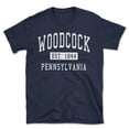 thumbnail image 1 of Woodcock Pennsylvania Classic Established Men's Cotton T-Shirt, 1 of 1