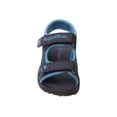 thumbnail image 5 of Rugged Bear Double Adjustable Hook And Loop Boys Toddler Open Toe Sport Sandals, Navy, 9, 5 of 5