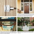 thumbnail image 2 of Aluminu Auto Locking Door Bolts with rusts Finish Closing impacts designs Door Latches for Homes & Offic, 2 of 7
