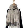 thumbnail image 2 of CHEGUTA Neck Scarf for Women Winter Scarf,Women's Fall Winter Classic Tassel Plaid Warm Soft Chunky Large Blanket Wrap Shawl Scarves, 2 of 4