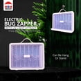 thumbnail image 2 of Electric Bug Zapper, High-Voltage LED UV Light Trap for Mosquitoes, Portable & Wall-Mountable, Safety Mesh Protection, Indoor/Outdoor Use, 2 of 7