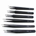 thumbnail image 4 of LYSSA -6-Piece Precision Anti-Static Esd Stainless Steel Tweezers Electronics Tool Kit, 4 of 5