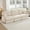 Cream Beige, variant on Mintazer 105" Chenille Cloud 3-Seater Modular Sectional Sofa with 2 Round Pillows, Easy Assembly Ergonomic Sofa Couch for Living Room, Apartment, Cream