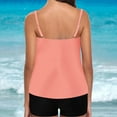 thumbnail image 3 of RQYYD Swimsuit for Women 2024 Two Piece Bathing Suits with Shorts Plus Size Tankini Swimwear Tummy Control Modest Swimsuit, 3 of 4