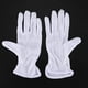 thumbnail image 3 of 3X Par Guantes de Conduccion Trabajo de Algodon Blanco Antideslizante Protector, 3 of 5