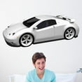 thumbnail image 1 of Wallhogs Concept Car Cutout Wall Decal, 1 of 2