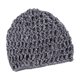 thumbnail image 5 of Red de malla de ganchillo para el cabello, accesorio decorativo transpirable, cubierta elástica para el cabello para gimnasio Gris, 5 of 9
